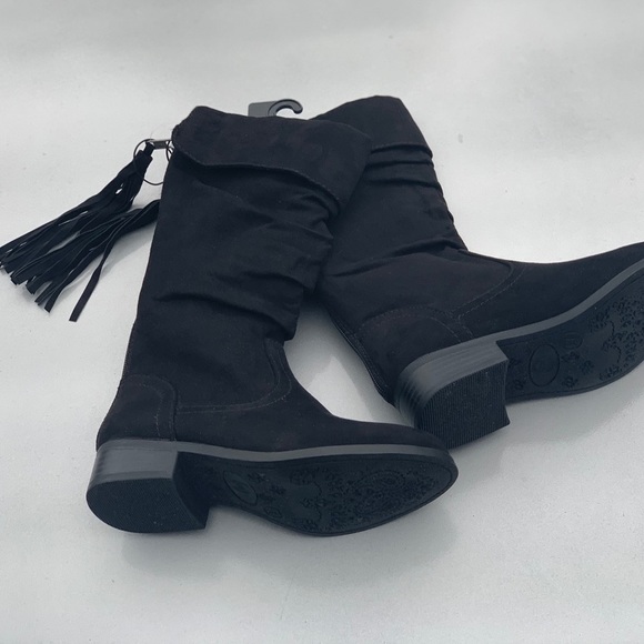 wonder nation Other - Wonder Nation Girls' Knee High Black Winter Boot